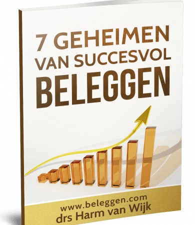 Op deze foto zie je het ebook 7 geheimen van succesvol beleggen van harm van Wijk