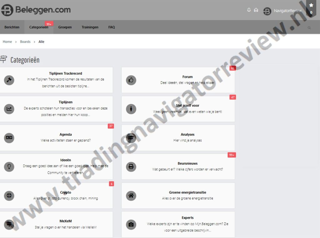 Op deze foto zie je de Bonus 1: toegang tot de Trading Navigator Methode Community van de trading navigator methode