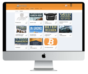 Op deze foto zie je het logo van Trading Navigator Methode